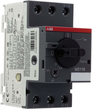 ABB Disjoncteur Moteur MS116 6.3 A