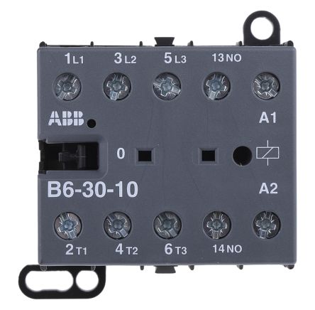 ABB Contacteur Série B, 3 Pôles, 3NO, 9 A, 230 V C.a., 4 KW