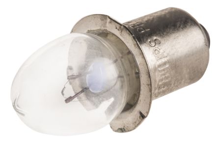 Wolf Safety Vakuum Taschenlampen-Ersatzlampe, Für T6, 2,4 V / 500 MA, Bajonett