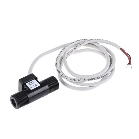 Gems Sensors Capteur De Débit FT-110 Pour Liquides, 1 L/min à 25 L/min, Raccord 3/8