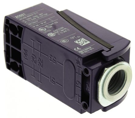 Telemecanique Sensors Telemecanique OsiSense XC Endschalter, Stößel, 2-polig, Schließer/Öffner, Zinklegierung, 3A