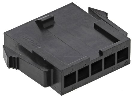 Molex Micro-Fit 3.0 Steckverbindergehäuse Stecker 3mm, 5-polig / 1-reihig Gerade, Tafelmontage Für Stecker Micro-Fit 3.0