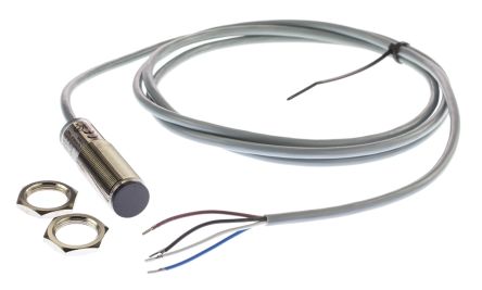Pepperl + Fuchs Zylindrisch Optischer Sensor, Diffus, Bereich 200 Mm, PNP Ausgang, Anschlusskabel