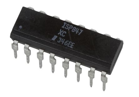 Isocom THT Quad Optokoppler DC-In / Transistor-Out, 16-Pin PDIP, Isolation 5,3 KV Eff