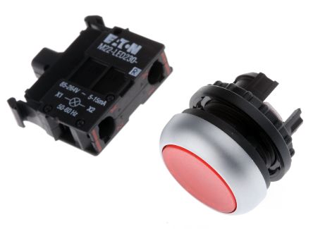 Eaton RMQ Titan Series Red Illuminated Momentary Push Button Head, 22mm Cutout, IP69K