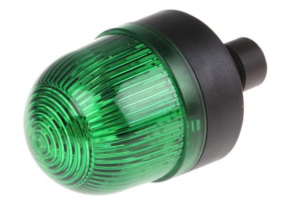 Werma Balise Fixe à LED Verte Série EM 207, 24 V (c.a./c.c.)