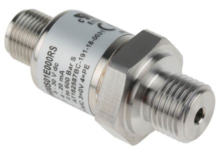 Gems Sensors G1/4 Drucksensor 0bar Bis 600bar 4 → 20 MA, Für Luft, Flüssigkeit, Hydraulikflüssigkeit,