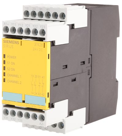 3TK2834-1BB40 Siemens | Siemens 3TK28 24 V dc Safety Relay Dual Channel