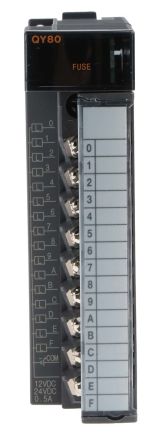 Mitsubishi MELSEC Q SPS-E/A Modul Für Serie MELSEC Q / 16 X Transistor OUT, 98 X 27,4 X 90 Mm