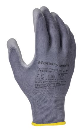 Honeywell Safety Arbeitshandschuhe, Größe 9, L, Allgemeine Anwendungen, Polyamid Grau 1Paar Stk.