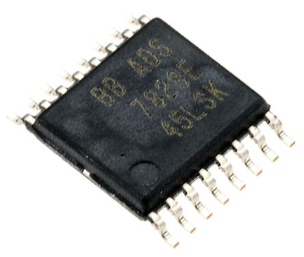 Texas Instruments, Octal 12-bit- ADC 50ksps, 16-Pin TSSOP