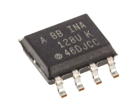 Texas Instruments Amplificateur D'instrumentation, ±15V 1.3MHz, 73dB, SOIC 8 Broches