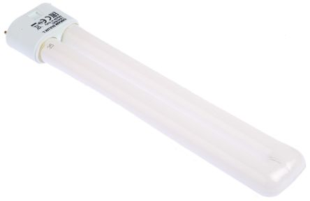 Osram 2G11 DULUX Twin Tube Shape CFL Bulb, 18 W, 4000K, Cool White Colour Tone