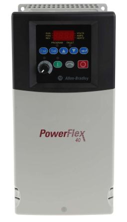 Allen Bradley PowerFlex 40, 3-Phasen Frequenzumrichter 5,5 KW, 400 V Ac / 12 A 400Hz Für Wechselstrommotoren