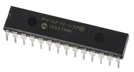 Microchip Mikrocontroller PIC16F PIC 8bit THT 2000 X 14 Wörter SPDIP 28-Pin 20MHz 128 B RAM