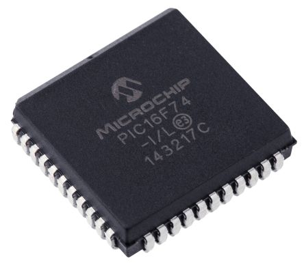 Microchip Mikrocontroller PIC16F PIC 8bit SMD 4000 X 14 Wörter PLCC 44-Pin 20MHz 192 B RAM