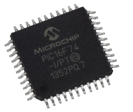 Microchip Mikrocontroller PIC16F PIC 8bit SMD 4000 X 14 Wörter TQFP 44-Pin 20MHz 192 B RAM