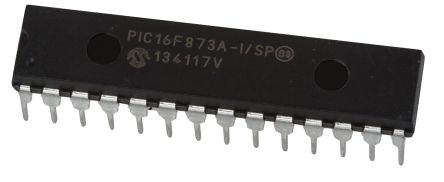 Microchip Microcontrôleur, 8bit, 192 B RAM, 7,2 KB, 128 B, 20MHz, SPDIP 28, Série PIC16F