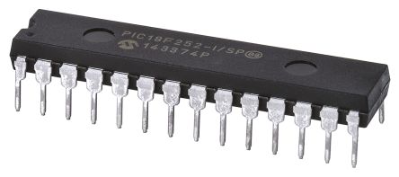 Microchip Microcontrôleur, 8bit, 1,536 Ko RAM, 32 Ko, 40MHz, SPDIP 28, Série PIC18F