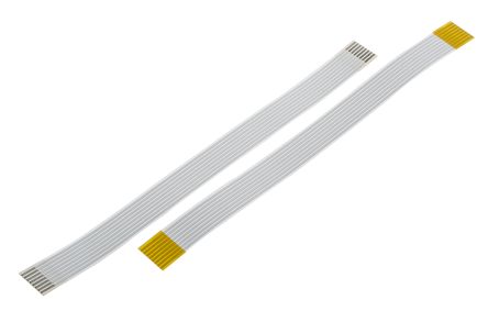 Molex Premo-Flex Flachbandkabel FFC, 8-adrig, Raster 1.25mm Nicht Abgeschlossen