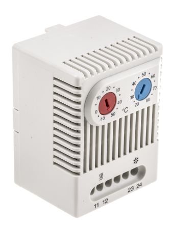 STEGO Schaltschrank-Thermostat, -10 → +50 °C., Öffner, Schließer