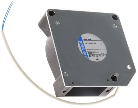Ebm-papst RL 90 N Series Centrifugal Fan, 115 V Ac, 42m³/h, AC Operation, 120.6 X 120.6 X 37mm