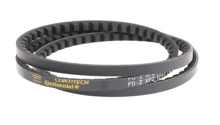 Contitech CONTI FO-Z Gummi Antriebsriemen, XPZ-Profil 10mm X 8mm X 1280mm, Scheiben-Ø 50mm