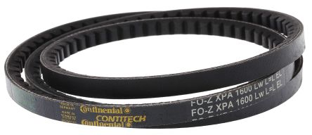Contitech CONTI FO-Z Gummi Antriebsriemen, XPA-Profil 13mm X 9mm X 1600mm, Scheiben-Ø 63mm