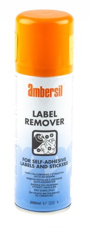 Ambersil 200 Ml Aerosol Label Removers, Removes Labels