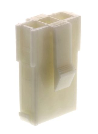 TE Connectivity Mini-Universal MATE-N-LOK Steckverbindergehäuse Buchse 4.2mm, 3-polig / 1-reihig Abgewinkelt Für