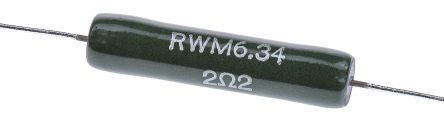 Vishay RWM 6x34 Wickel Widerstand 2.2Ω ±5% / 8W