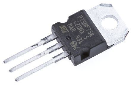 STMicroelectronics N-Channel MOSFET, 80 A, 75 V, 3-Pin TO-220 STP75NF75