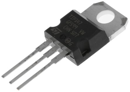 STMicroelectronics PNP Darlington-Transistor 100 V 10 A HFE:500, TO-220 3-Pin Einfach