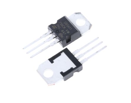 STMicroelectronics Transistor, D45H11, PNP -10 A -80 V TO-220, 3 Pines, Simple