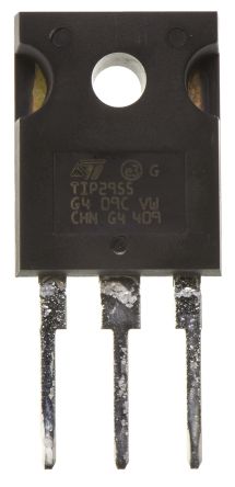 STMicroelectronics TIP2955 PNP Transistor, 15 A, 60 V, 3-Pin TO-247