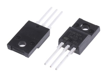 STMicroelectronics STripFET II STP55NF06FP N-Kanal, THT MOSFET 60 V / 50 A 30 W, 3-Pin TO-220FP