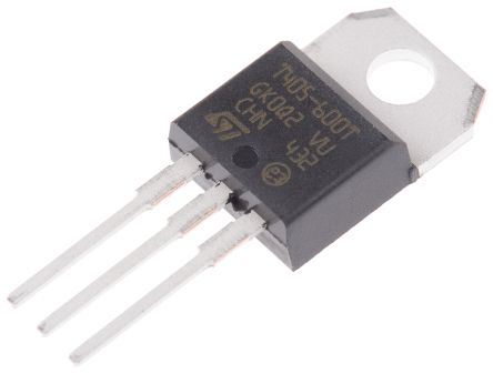 STMicroelectronics TRIAC, T405-600T, TO-220AB, 3-Pines