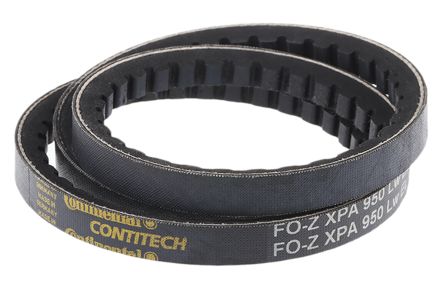 Contitech 同步带, CONTI FO-Z系列, 长950mm, XPA型皮带, 顶宽13mm, 最小皮带直径63mm