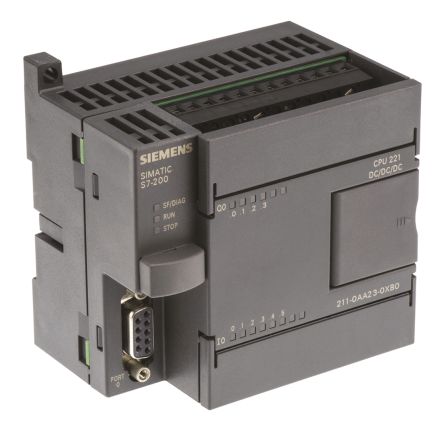 6ES7211 0AA23 0XB0 Siemens  PLC CPU, S7 200 ϵ, ʹ SIMATIC S7 200 ϵ, 40 I O ˿, 4 kB, ܰװװ, 20 