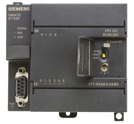 6ES7211 0AA23 0XB0 Siemens  PLC CPU, S7 200 ϵ, ʹ SIMATIC S7 200 ϵ, 40 I O ˿, 4 kB, ܰװװ, 20 