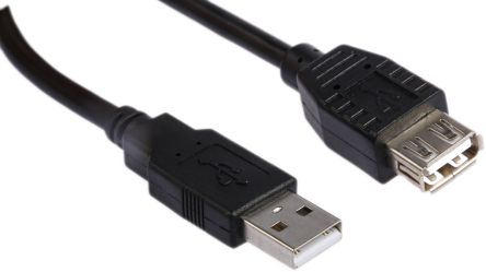 Roline Cavo USB USB A/USB A, L. 1.8m, Col. Nero