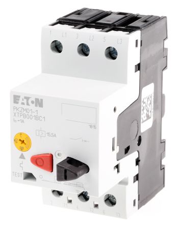 Eaton 0.63 → 1 A Motor Protection Circuit Breaker, 690 V Ac