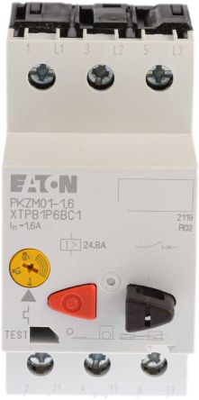 Eaton 电机保护断路器, Eaton Moeller系列, 额定电流1 → 1.6 a, 电源电压690 V 交流