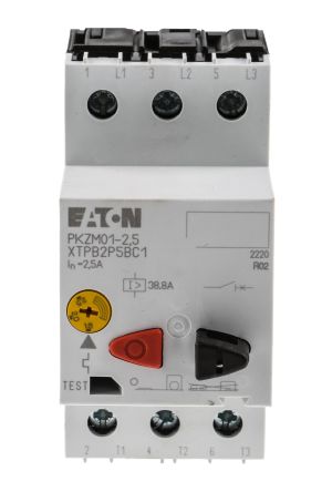 Eaton 电机保护断路器, Eaton Moeller系列, 额定电流1.6 → 2.5 a, 电源电压690 V 交流