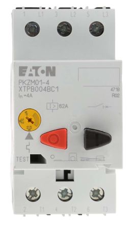 Eaton 电机保护断路器, Eaton Moeller系列, 额定电流2.5 → 4 a, 电源电压690 V 交流