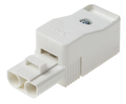 RS PRO Non-Fused Terminal Block, 2-Way, 16A, 2.5 Mm² Wire, Screw Down Termination