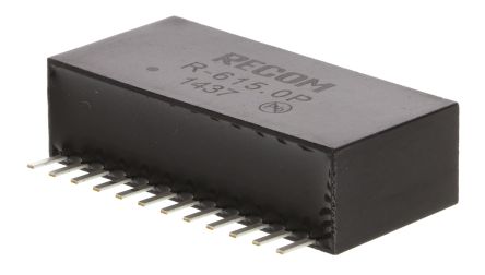 Recom DC/DC-Wandler 18W 24 V Dc IN, 5V Dc OUT / 1A