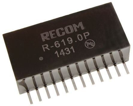 Recom DCDC转换器, 11 → 32 V 直流输入, 9V 直流输出, 18W
