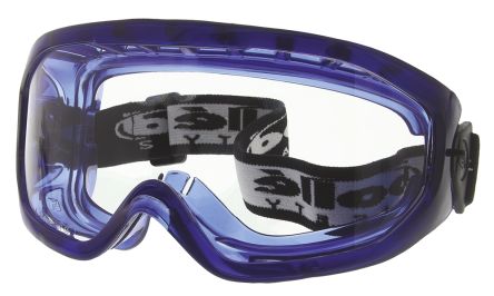 Bolle Blast Schutzbrille, Carbonglas, Klar Mit UV Schutz, Belüftet, Rahmen Aus TPR Kratzfest