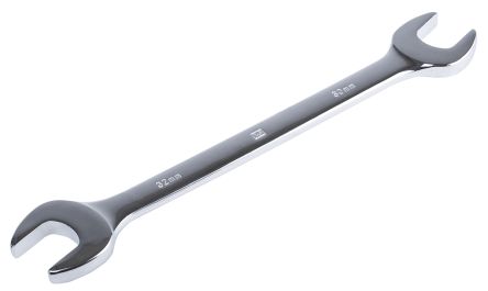 RS PRO Double Ended Open Spanner, 30mm, Metric, Double Ended, 369 Mm Overall